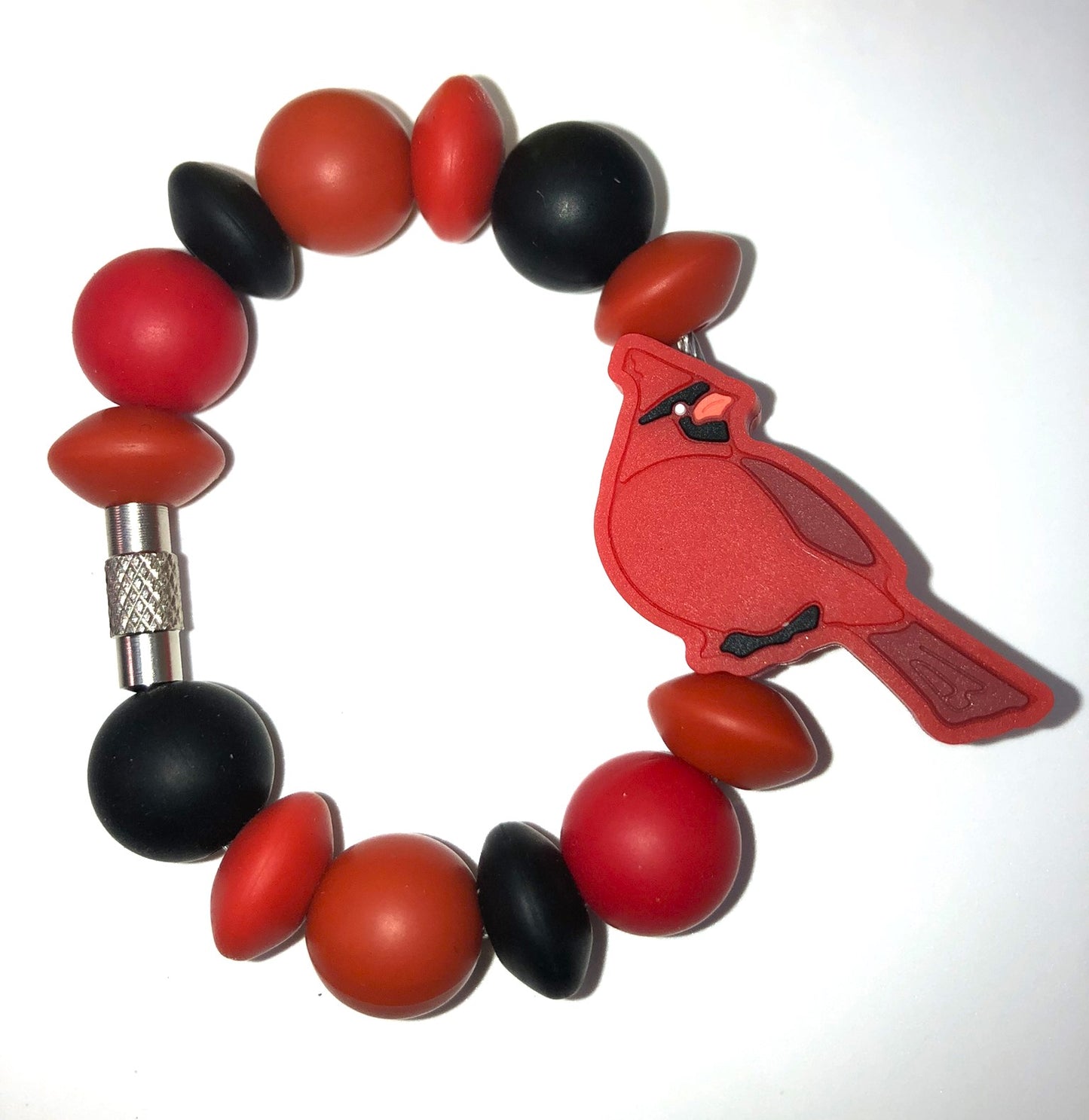 Red Cardinal Bird Stanley Tumbler Cup Handle Charm