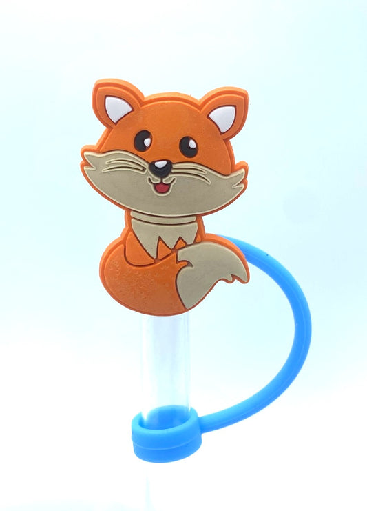 Red Fox Straw Topper