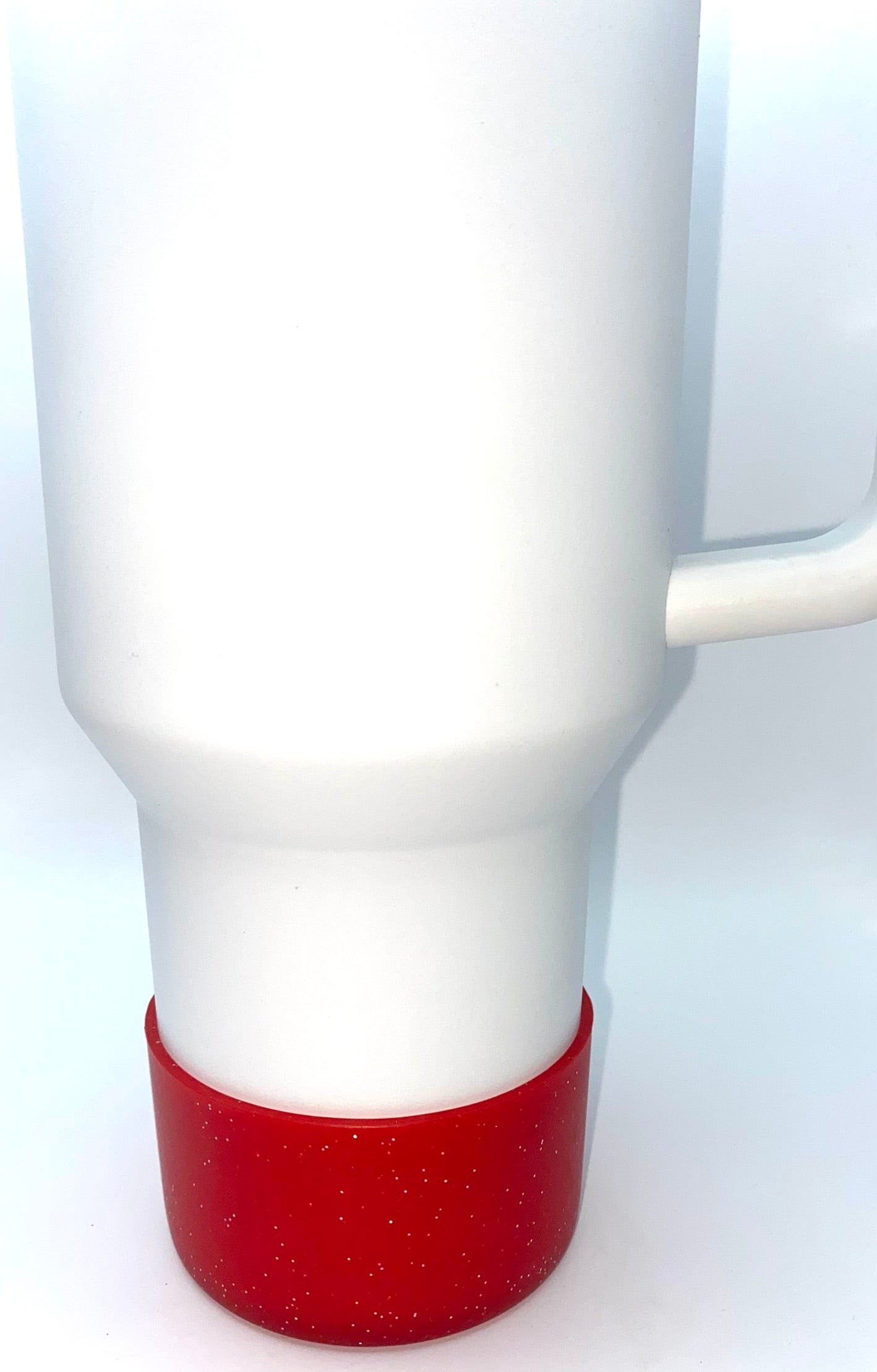 Glitter Red Translucent Stanley Tumbler Boot Sleeve #41