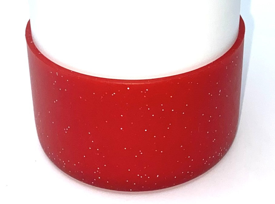 Glitter Red Translucent Stanley Tumbler Boot Sleeve #41