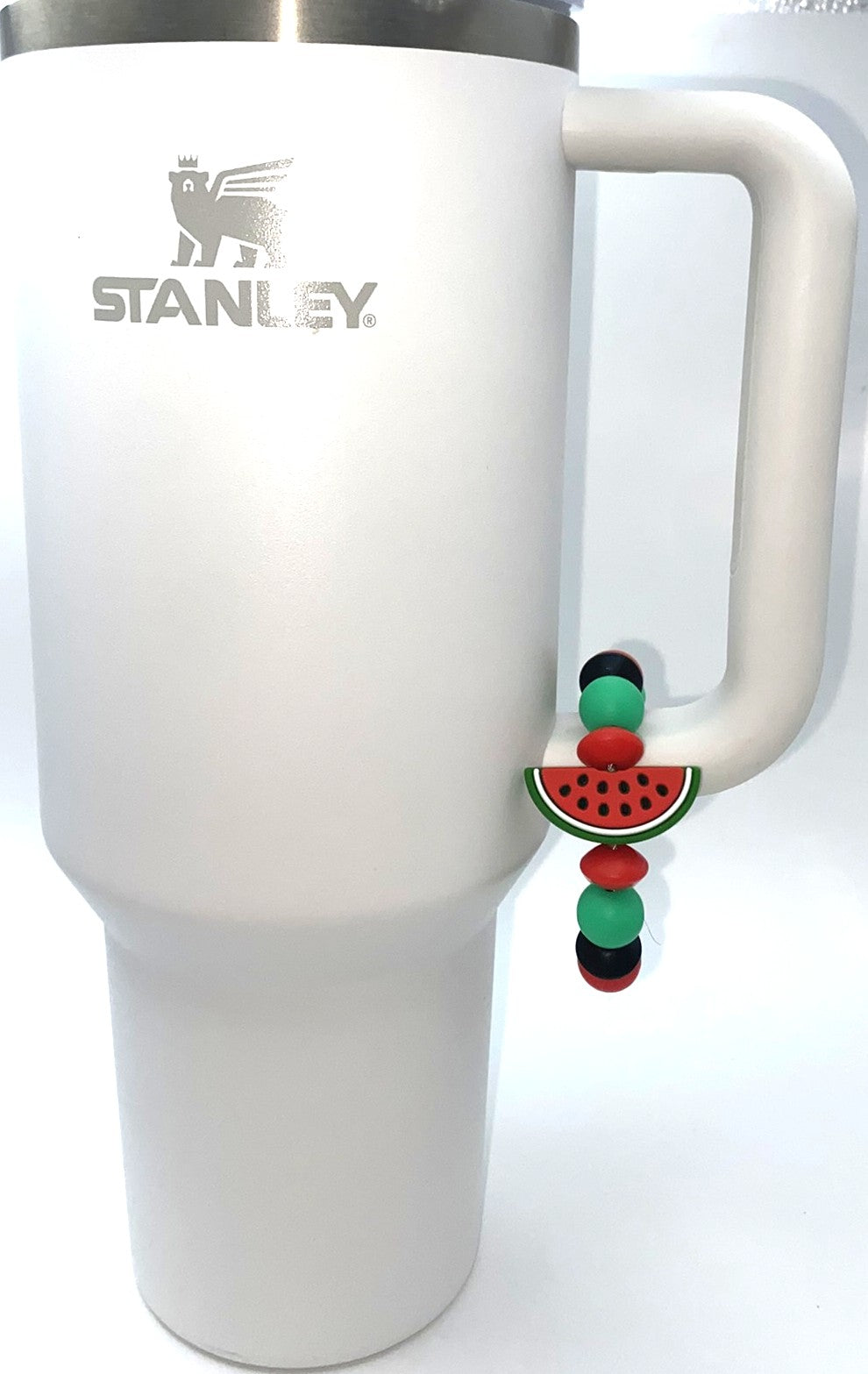 Red Watermelon Slice 3D Stanley Tumbler Cup Handle Charm