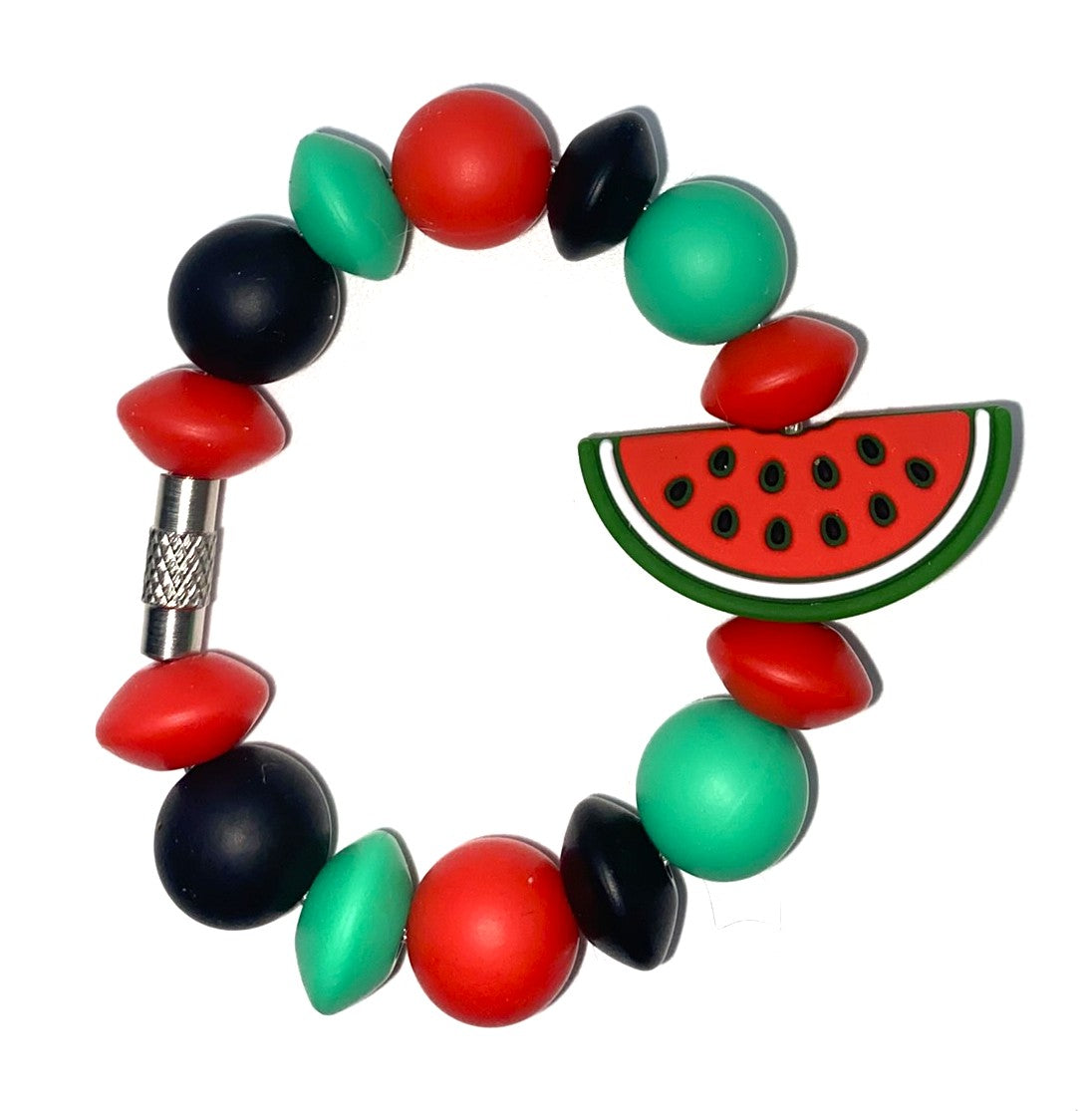 Red Watermelon Slice 3D Stanley Tumbler Cup Handle Charm