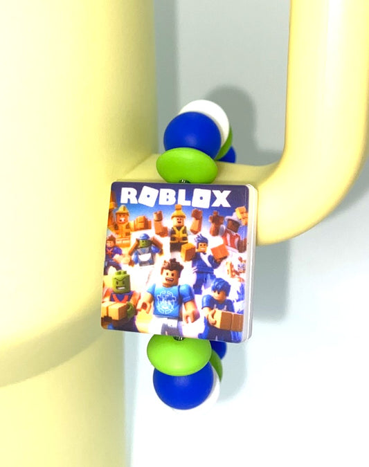 Blox Video Game Stanley Tumbler Cup Handle Charm