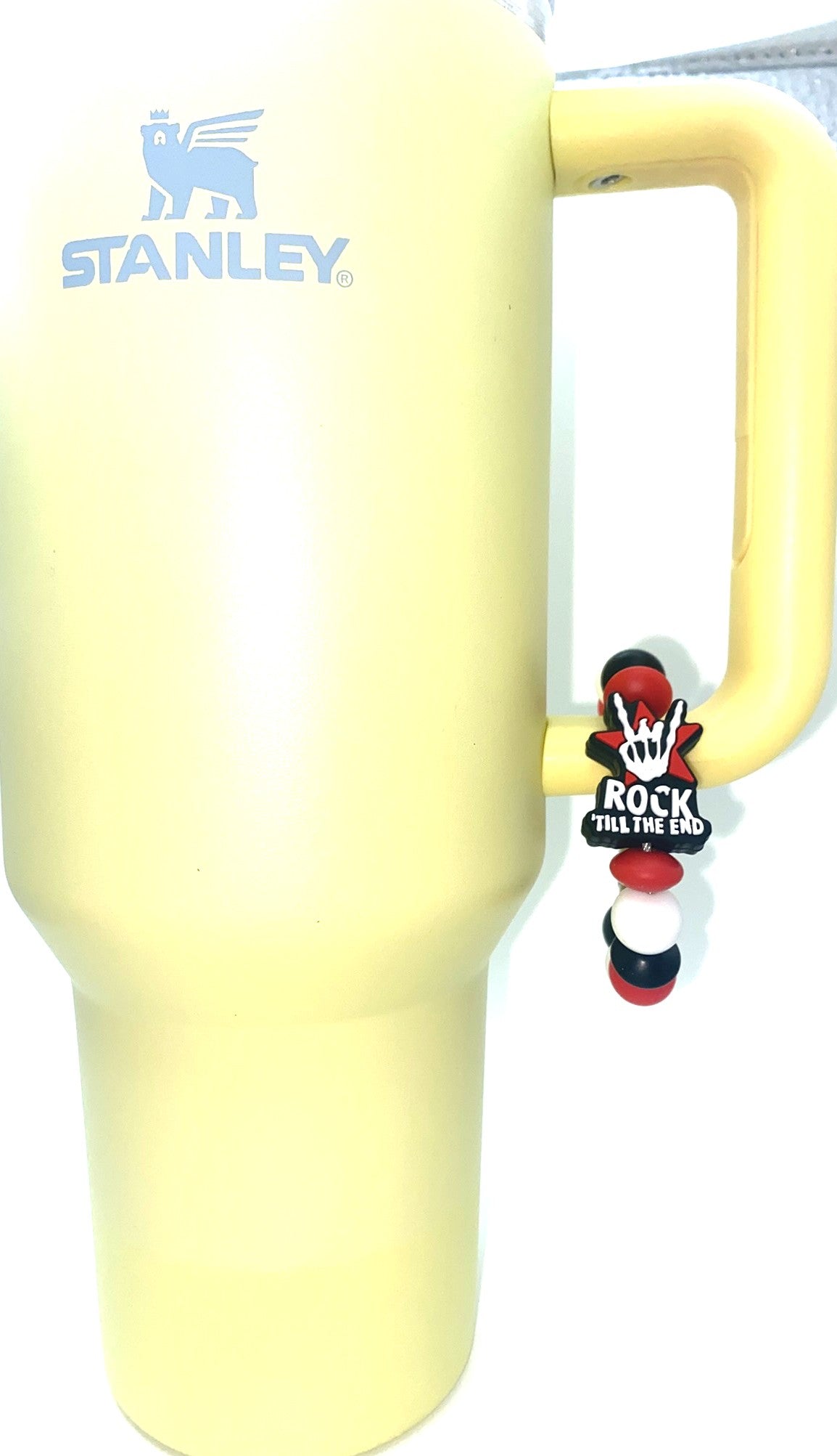 Rock 'Till The End Stanley Tumbler Cup Handle Charm