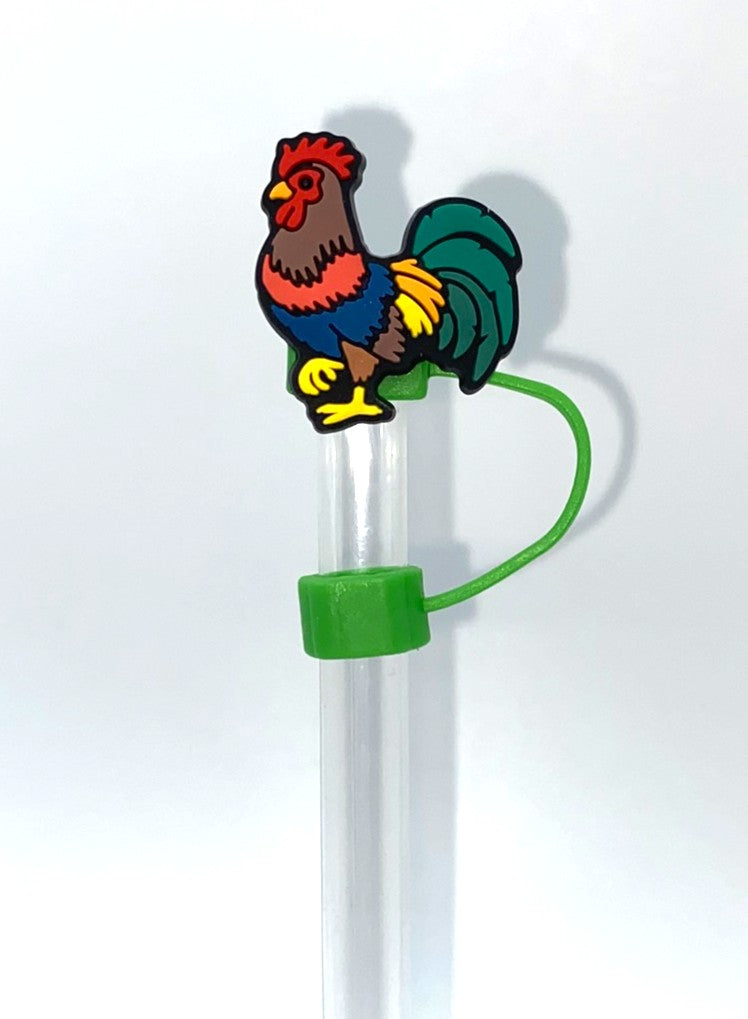 Rooster #3 Farm Straw Topper