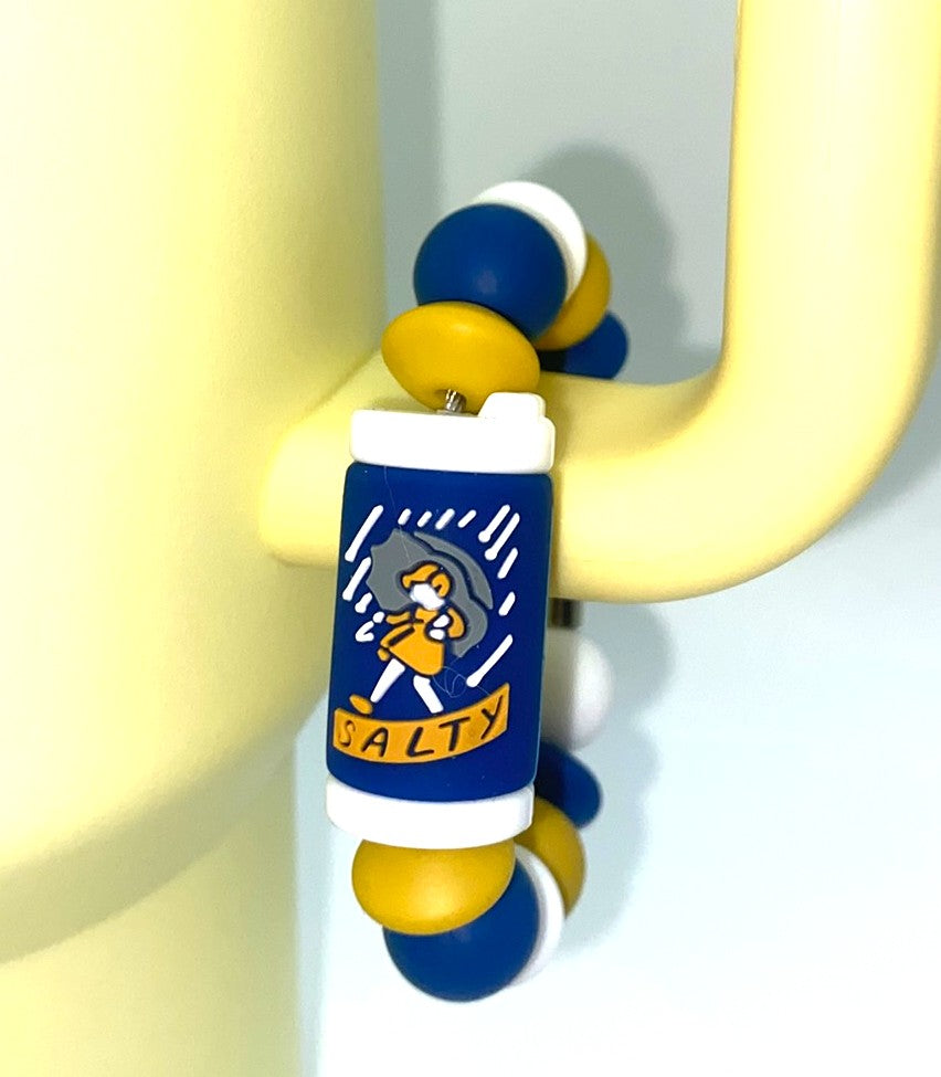 Salty Girl 3D Salt Container Stanley Tumbler Cup Handle Charm
