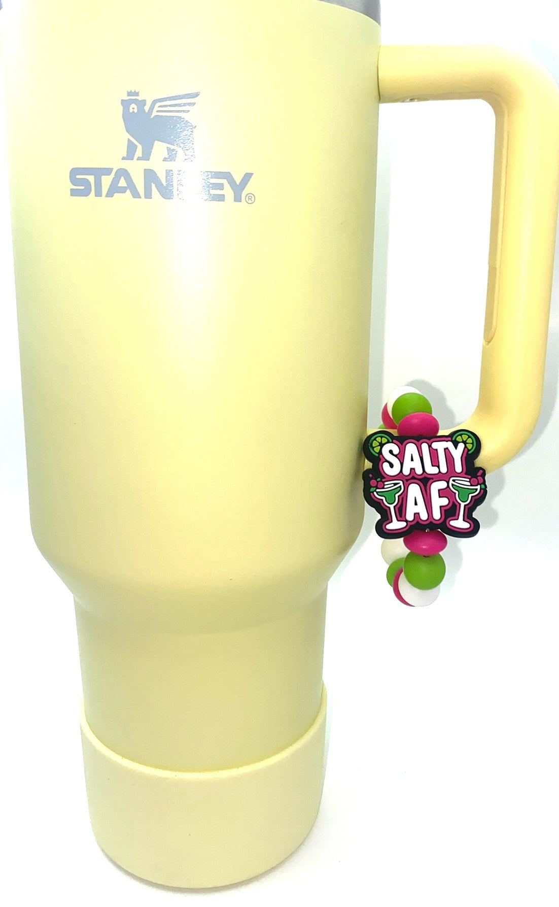 Salty AF Margarita Stanley Tumbler Cup Handle Charm