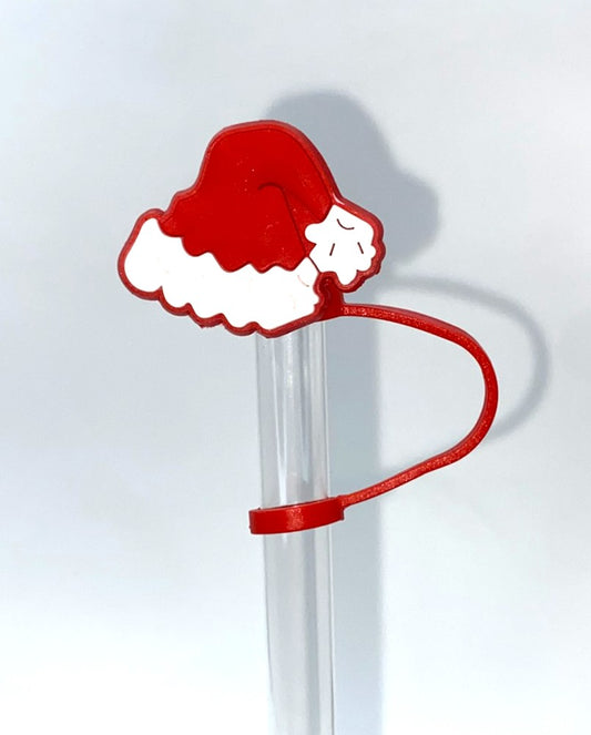 Santa Hat #2 Straw Topper