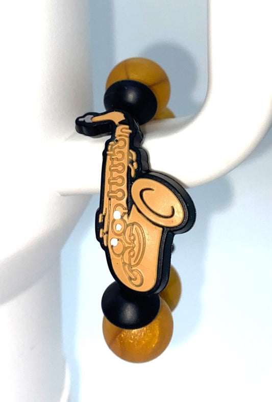 Saxophone Stanley Tumbler Cup Handle Charm