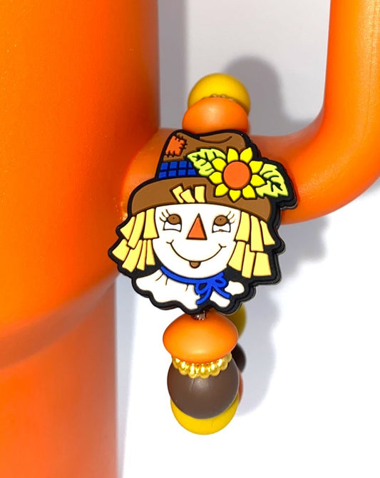 Scarecrow Fall Stanley Tumbler Cup Handle Charm