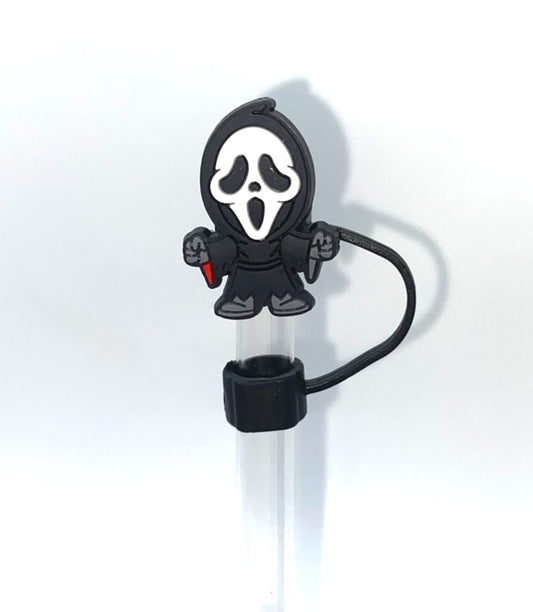 Scream Ghostface Horror Halloween Straw Topper