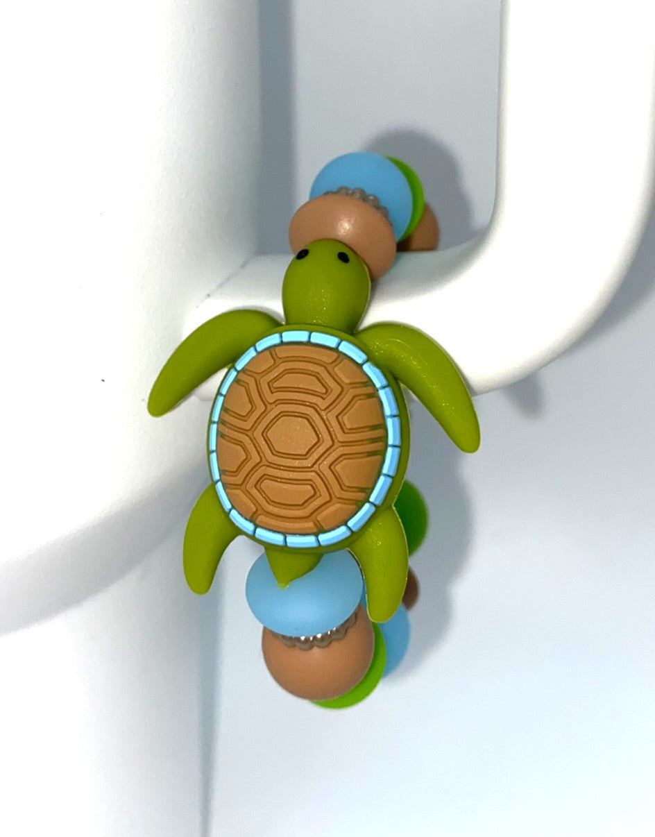Sea Turtle 3D Stanley Tumbler Cup Handle Charm