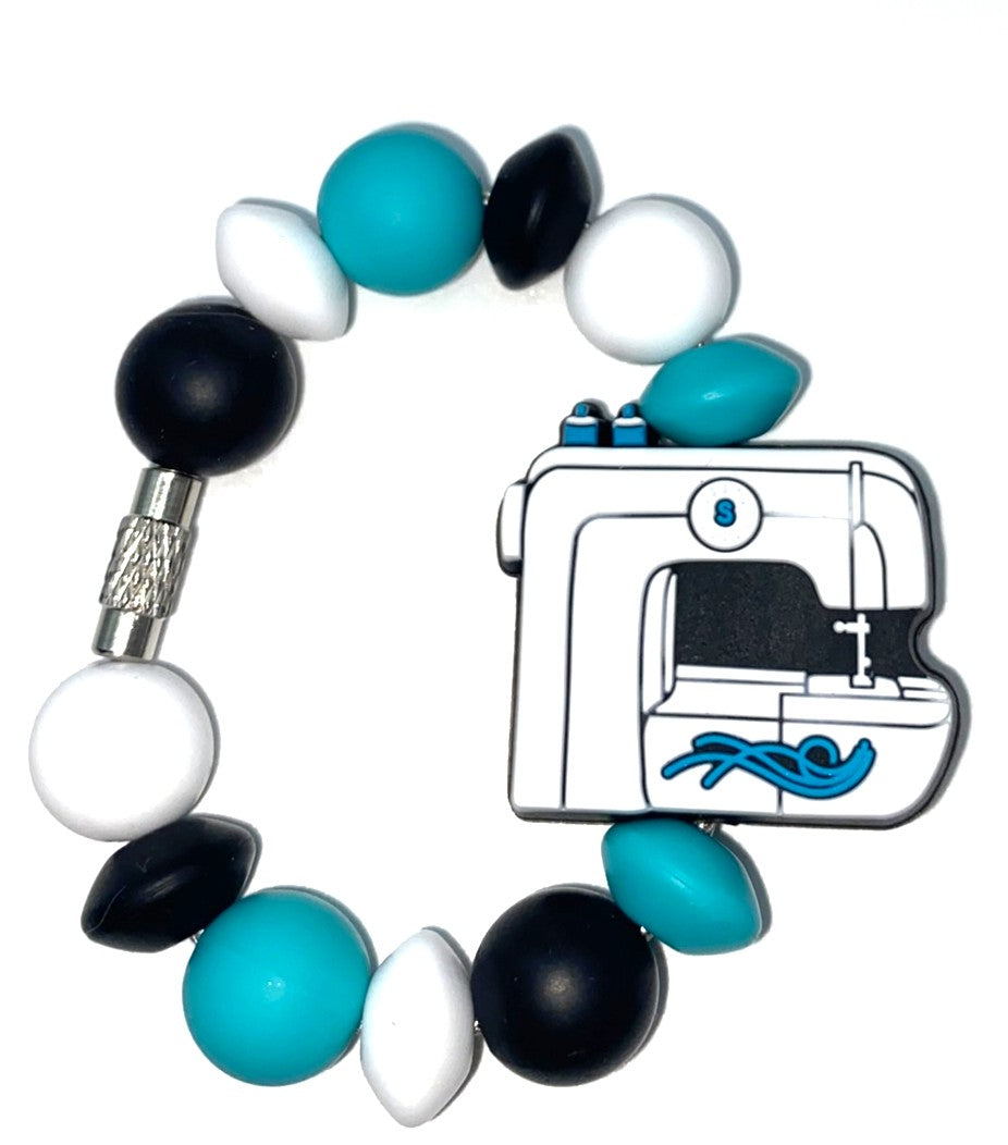 Sewing Machine Let's Get Stitched Stanley Tumbler Cup Handle Charm