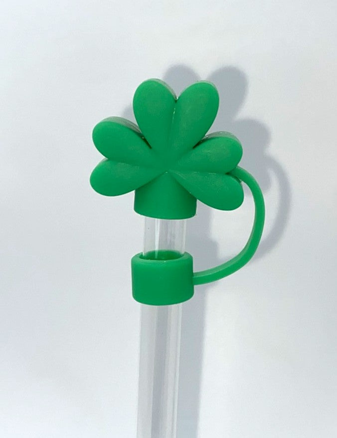 Shamrock 3D St Patrick's Day Straw Topper
