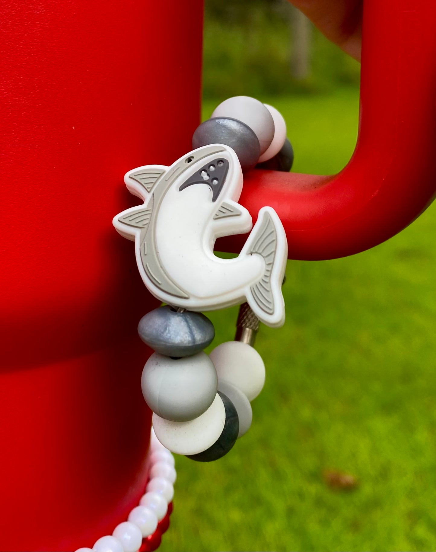Sammy the Shark Stanley Tumbler Cup Handle Charm