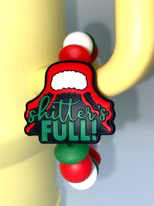 Shitter's Full Christmas Vacation Cousin Eddie Stanley Tumbler Cup Handle Charm