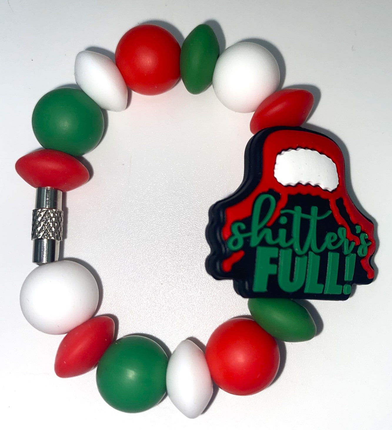 Shitter's Full Christmas Vacation Cousin Eddie Stanley Tumbler Cup Handle Charm