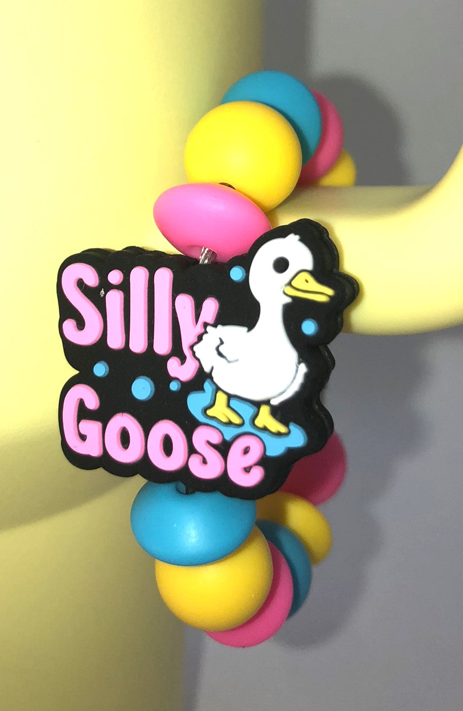 Silly Goose Stanley Tumbler Cup Handle Charm