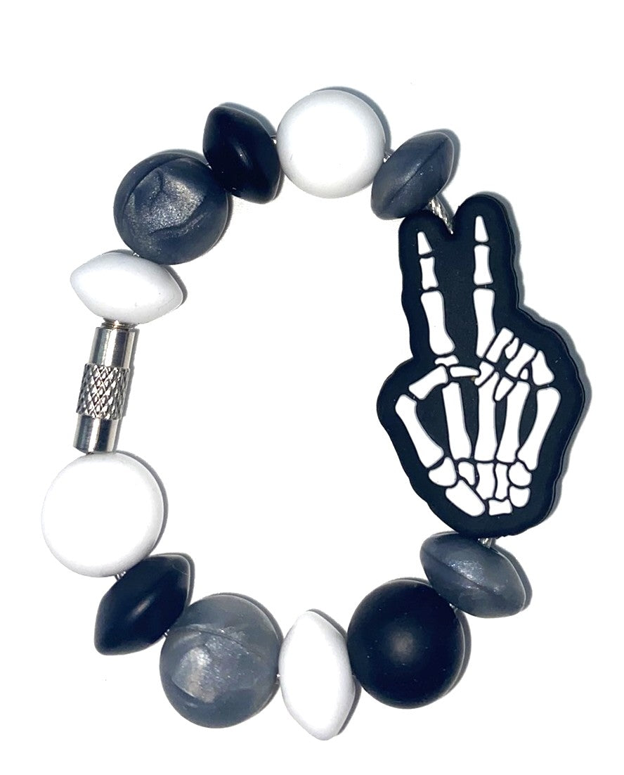Skellie Peace Stanley Tumbler Cup Handle Charm