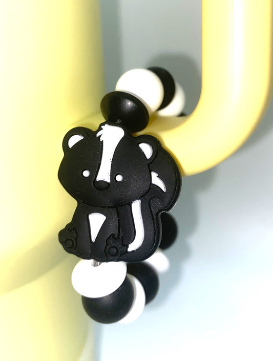 Cute Skunk Stanley Tumbler Cup Handle Charm