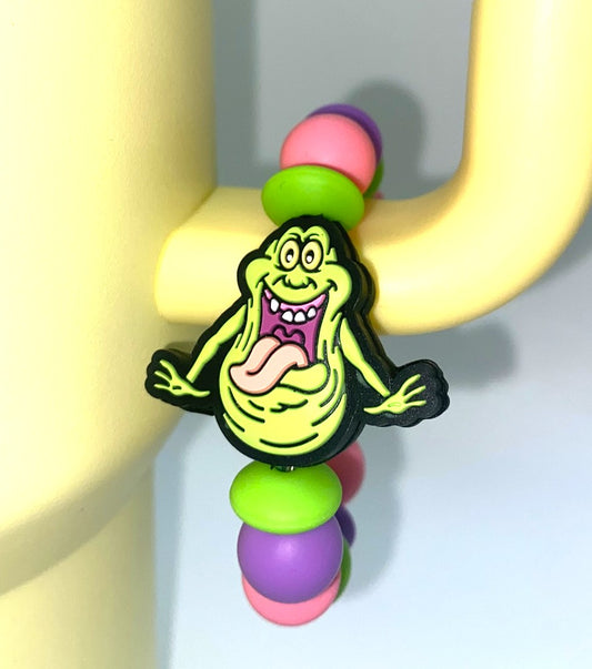 Slimer Ghost Stanley Tumbler Cup Handle Charm