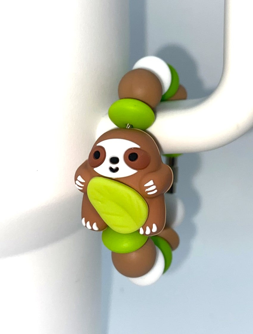 Sloth 3D Stanley Tumbler Cup Handle Charm