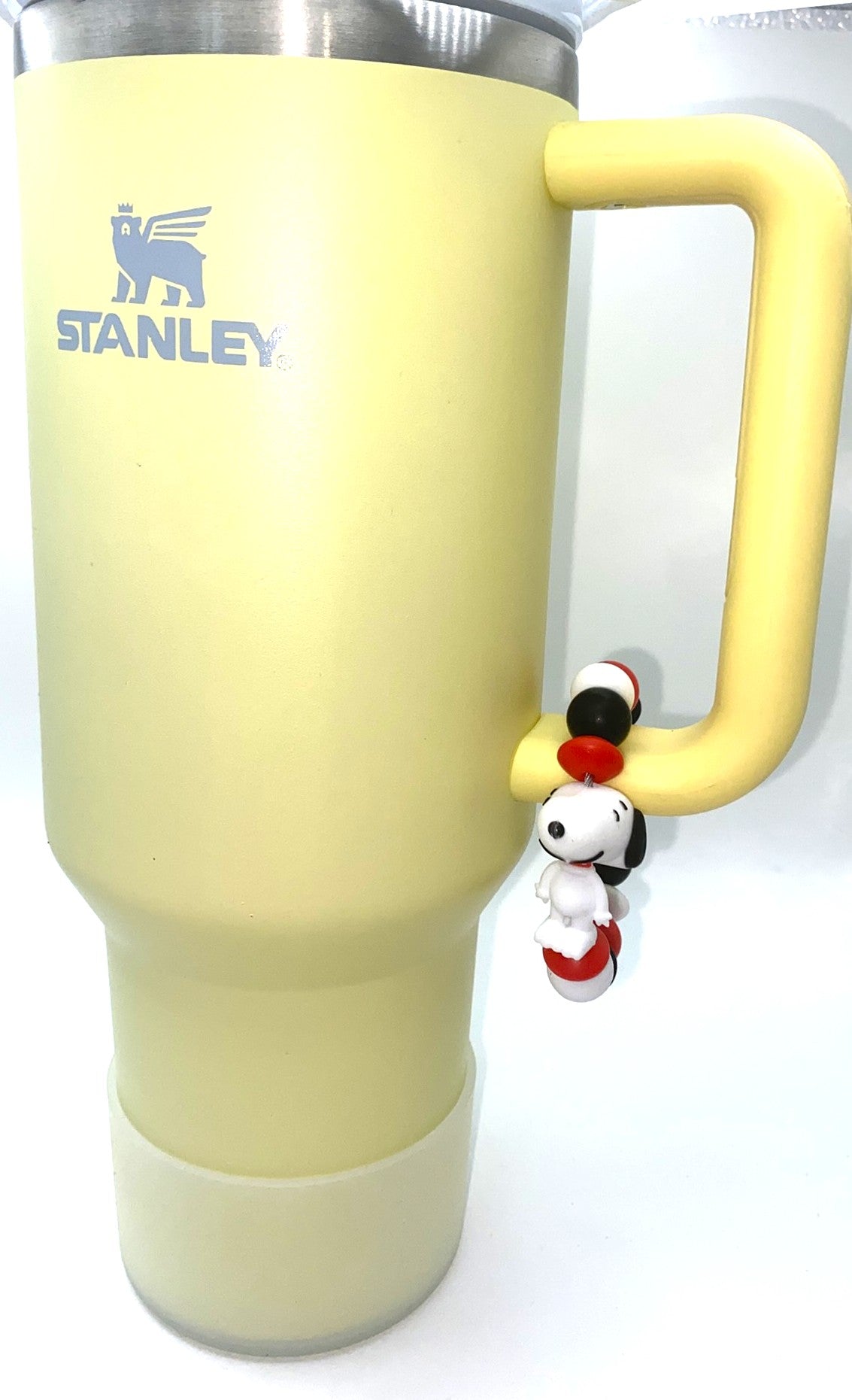 Beagle Cartoon Dog 3D Stanley Tumbler Cup Handle Charm