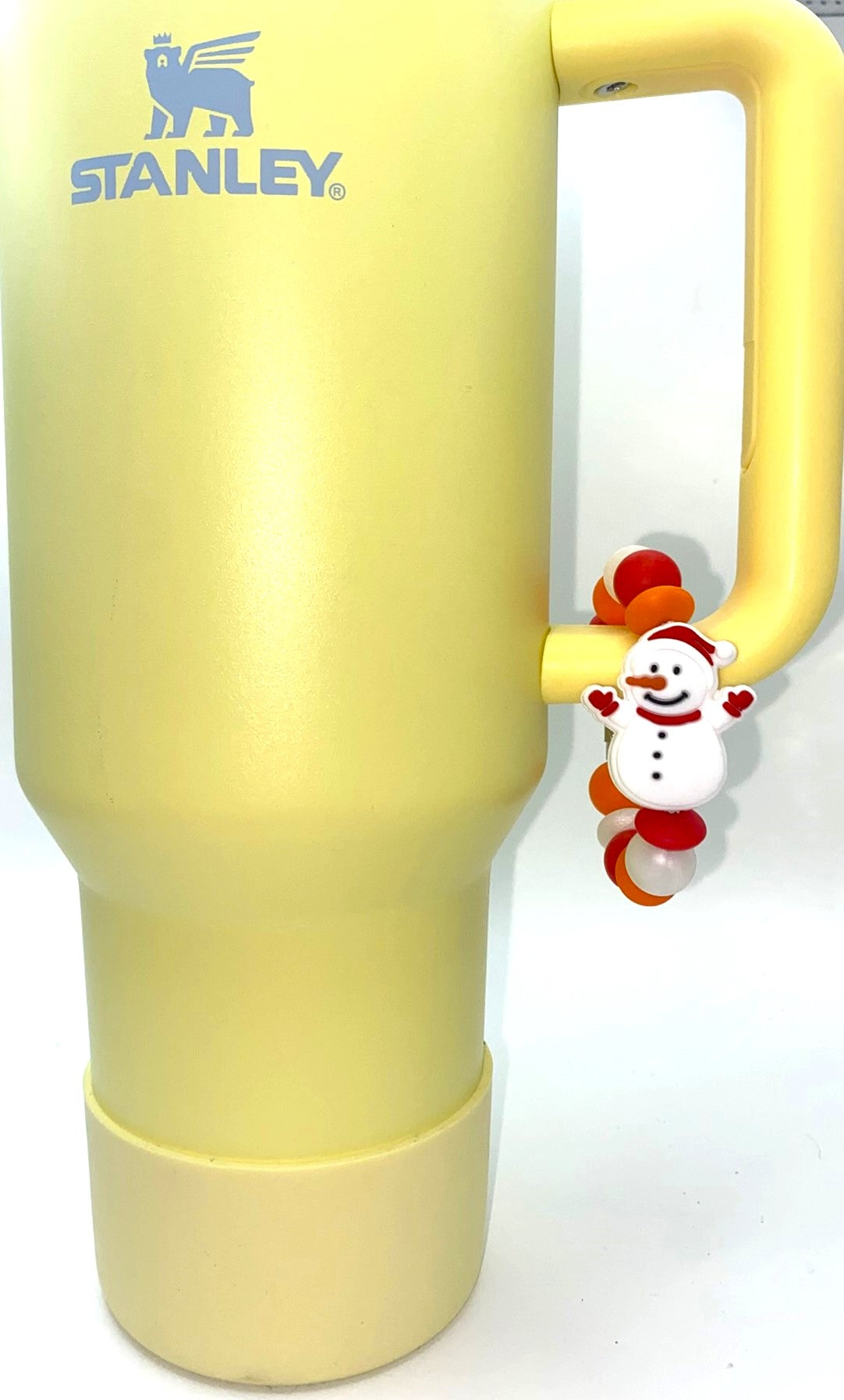 Winter Snowman Stanley Tumbler Cup Handle Charm