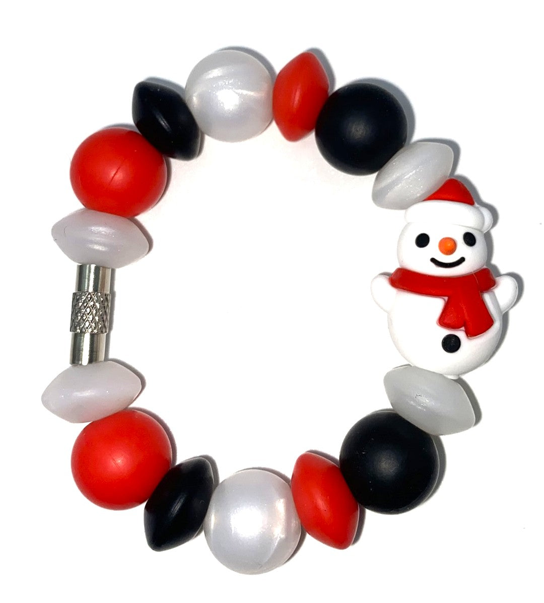 Snowman 3D Winter Stanley Tumbler Cup Handle Charm
