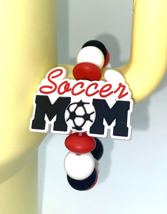 Soccer Mom Stanley Tumbler Cup Handle Charm