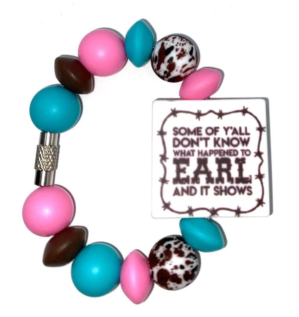Some Of Y'all Don't Know What Happened To Earl & It Shows Stanley Tumbler Cup Handle Charm