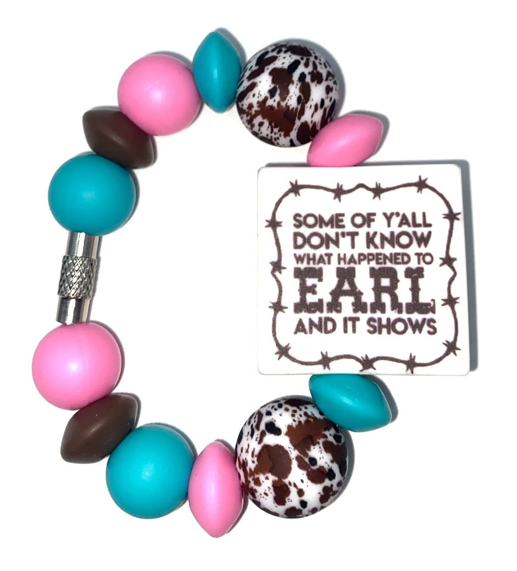 Some Of Y'all Don't Know What Happened To Earl & It Shows Stanley Tumbler Cup Handle Charm