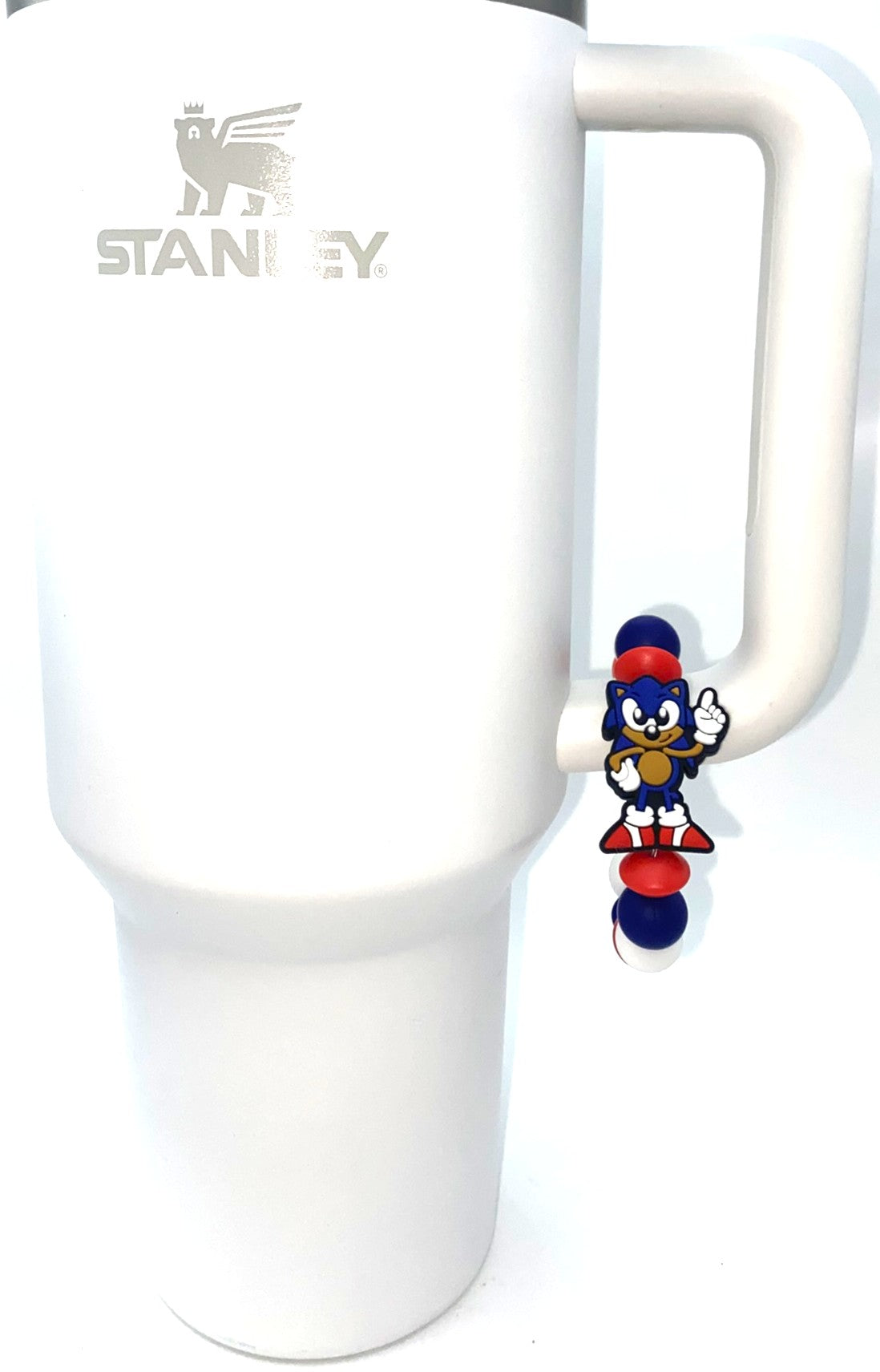 Fast Hedgehog Video Game Guy Stanley Tumbler Cup Handle Charm