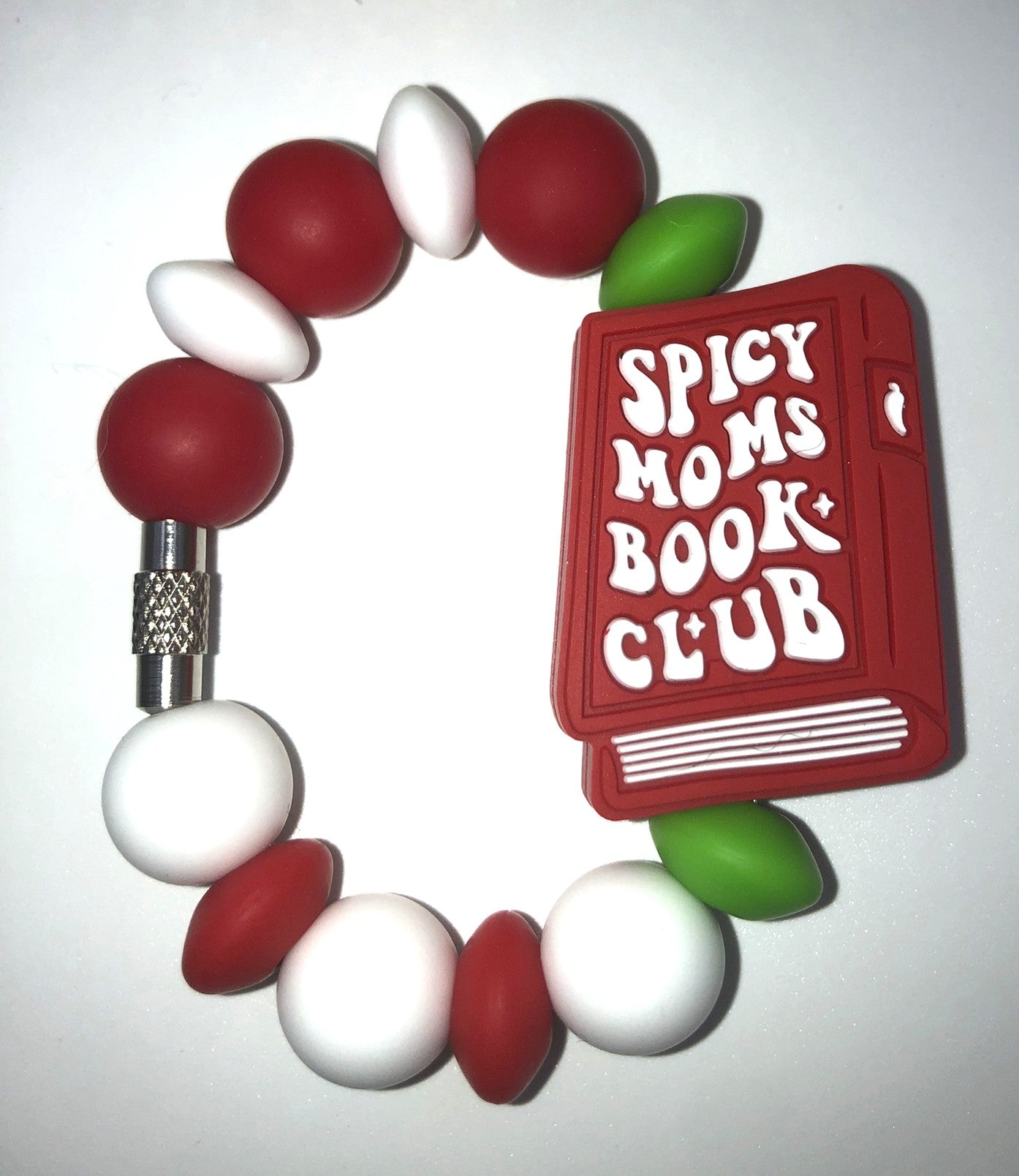 Spicy Moms Book Club Stanley Tumble Cup Handle Charm