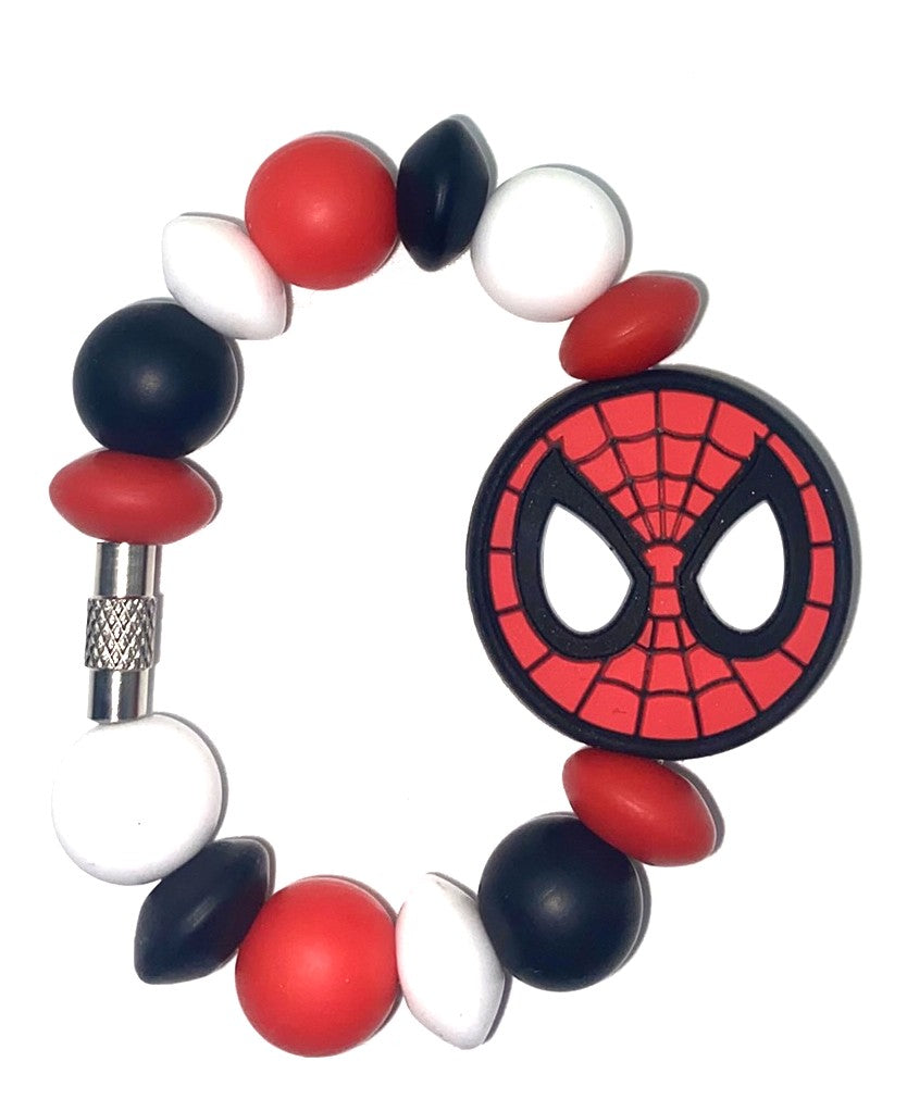 Spider Guy Mask Super Hero Stanley Tumbler Cup Handle Charm