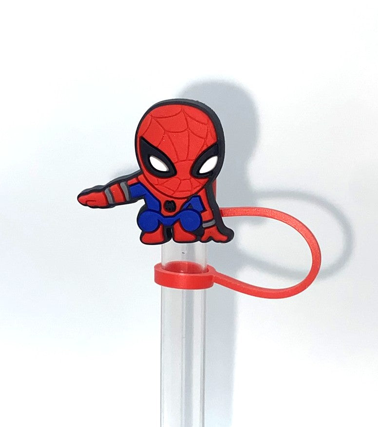 Spider Guy Arm Out Straw Topper