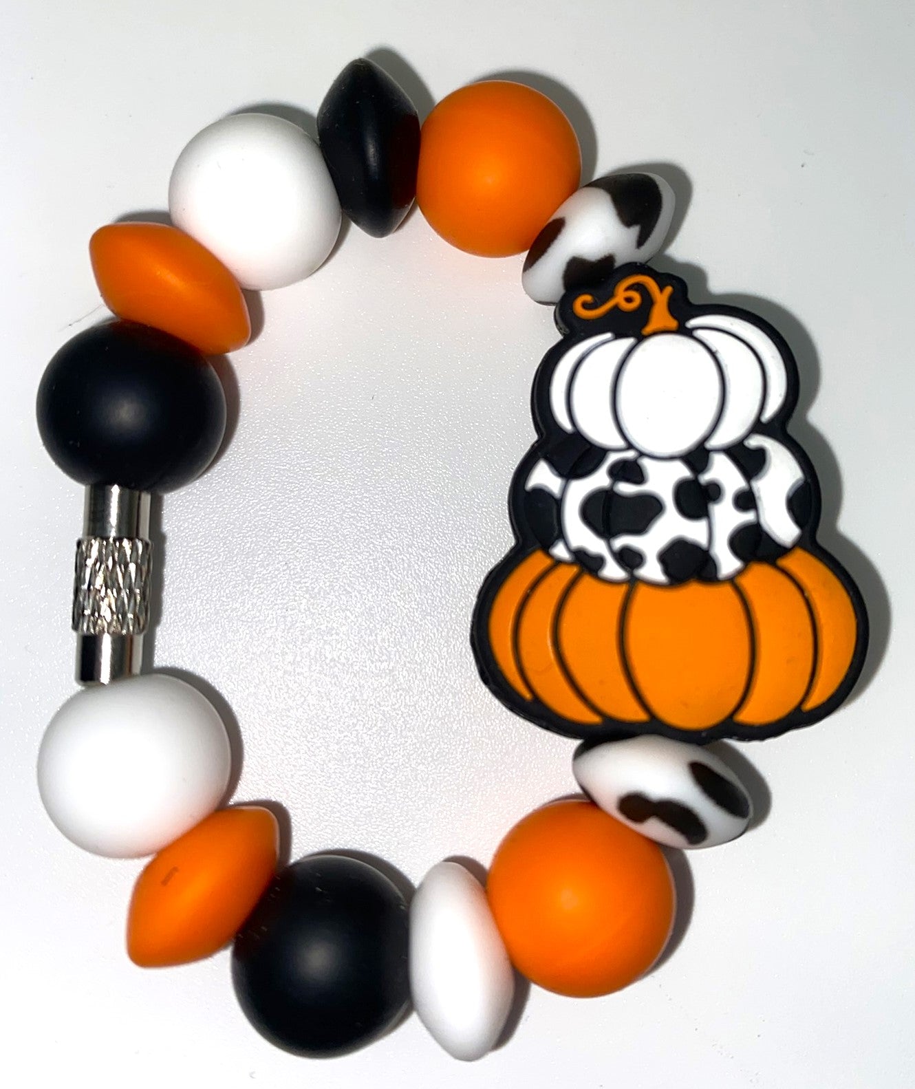 Stacked Pumpkins Fall Stanley Tumbler Cup Handle Charm