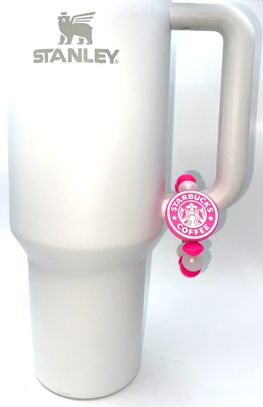 Pink Star Coffee Queen Stanley Tumbler Cup Handle Charm