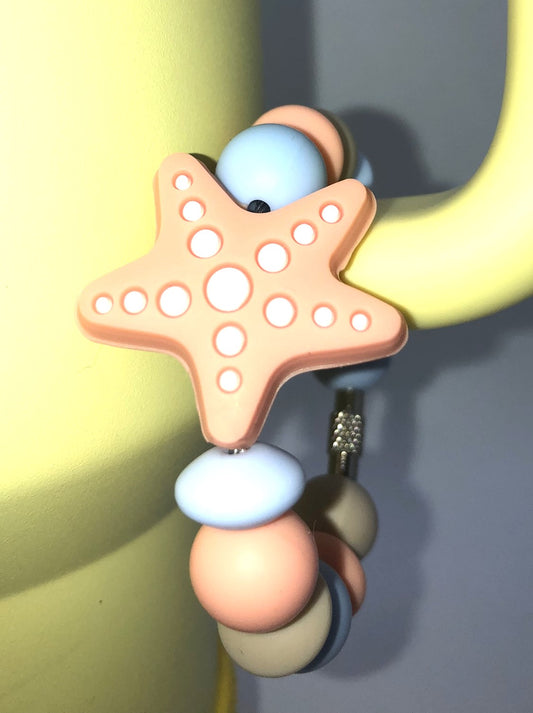 Starfish Stanley Tumbler Cup Handle Charm
