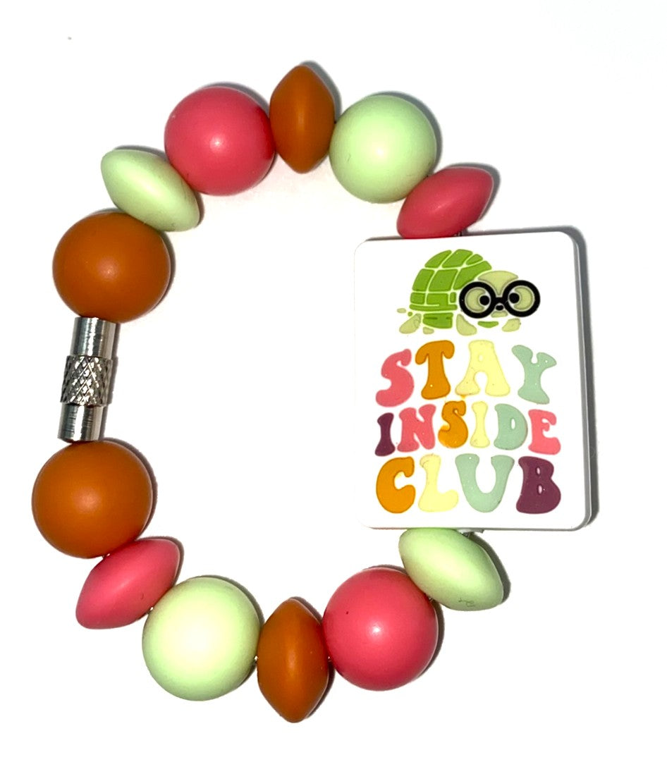 Stay Inside Club Turtle Stanley Tumbler Cup Handle Charm