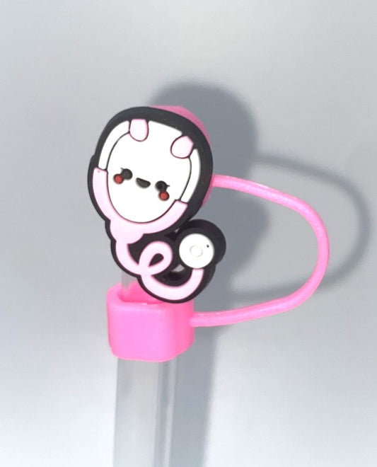 Stethoscope Medical Straw Topper