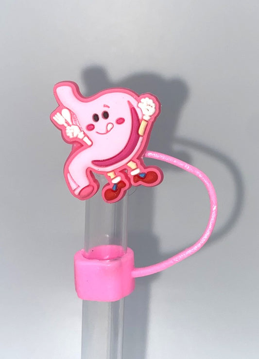Stomach Medical Straw Topper