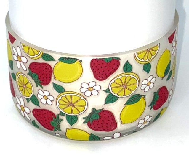 Strawberry Lemonade Translucent Tumbler Boot Sleeve #180