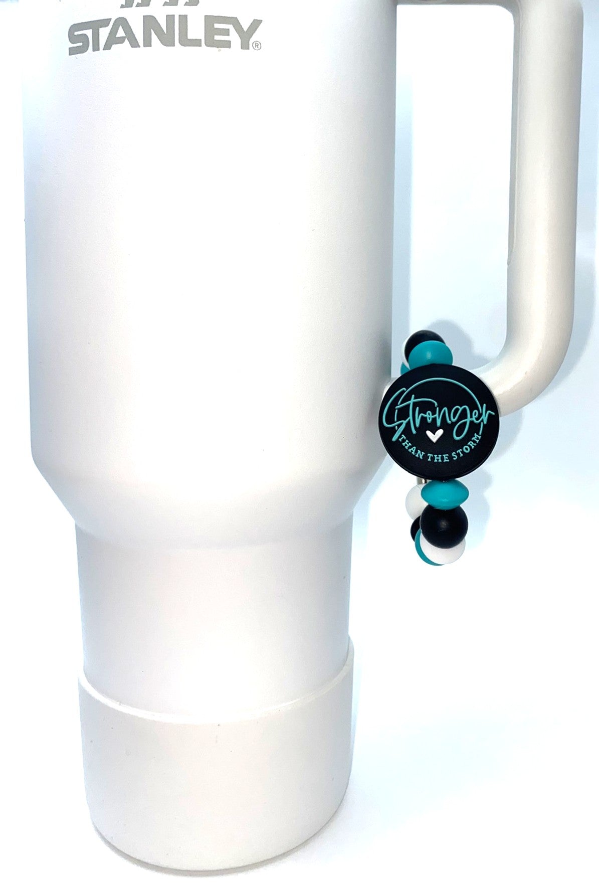 Stronger Than The Storm Stanley Tumbler Cup Handle Charm
