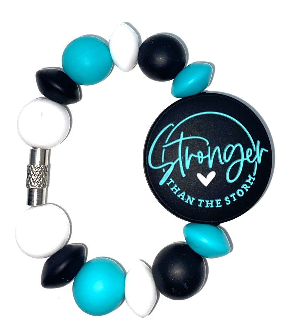 Stronger Than The Storm Stanley Tumbler Cup Handle Charm