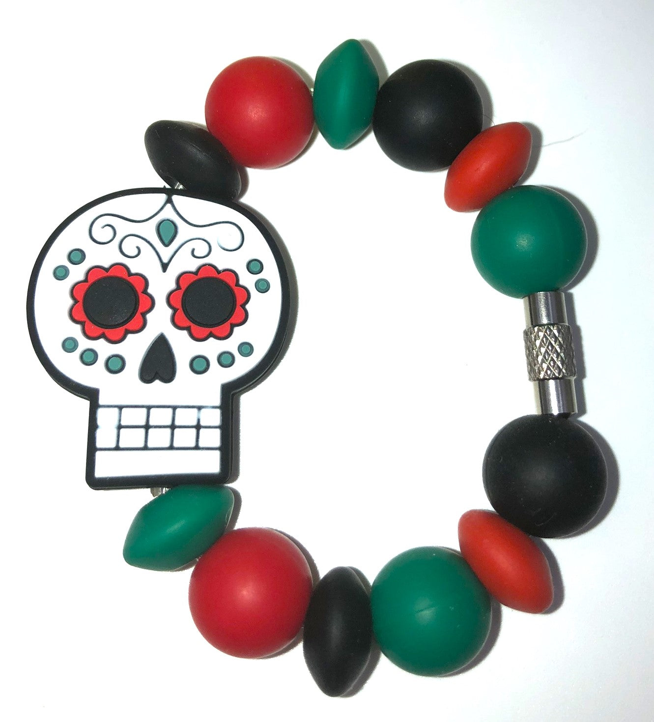 Sugar Skull Day Of The Dead Stanley Tumbler Cup Handle Charm