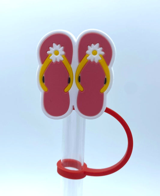 Flip Flops Sandals Summer Straw Topper
