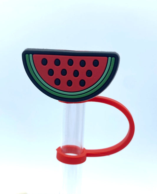 Watermelon Slice Summer Straw Topper