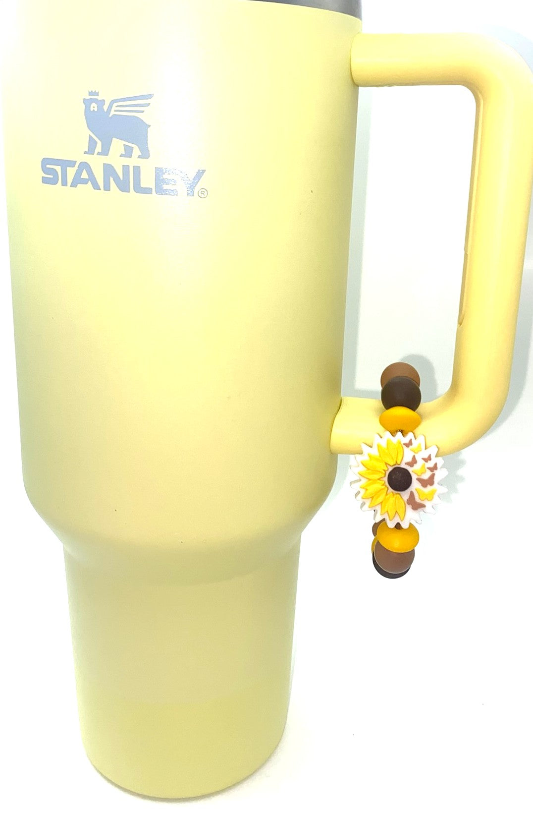 Sunflower & Butterflies Stanley Tumbler Cup Handle Charm