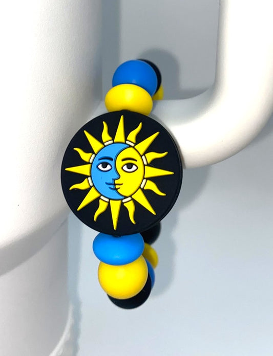 Sun & Moon Face Stanley Tumbler Cup Handle Charm